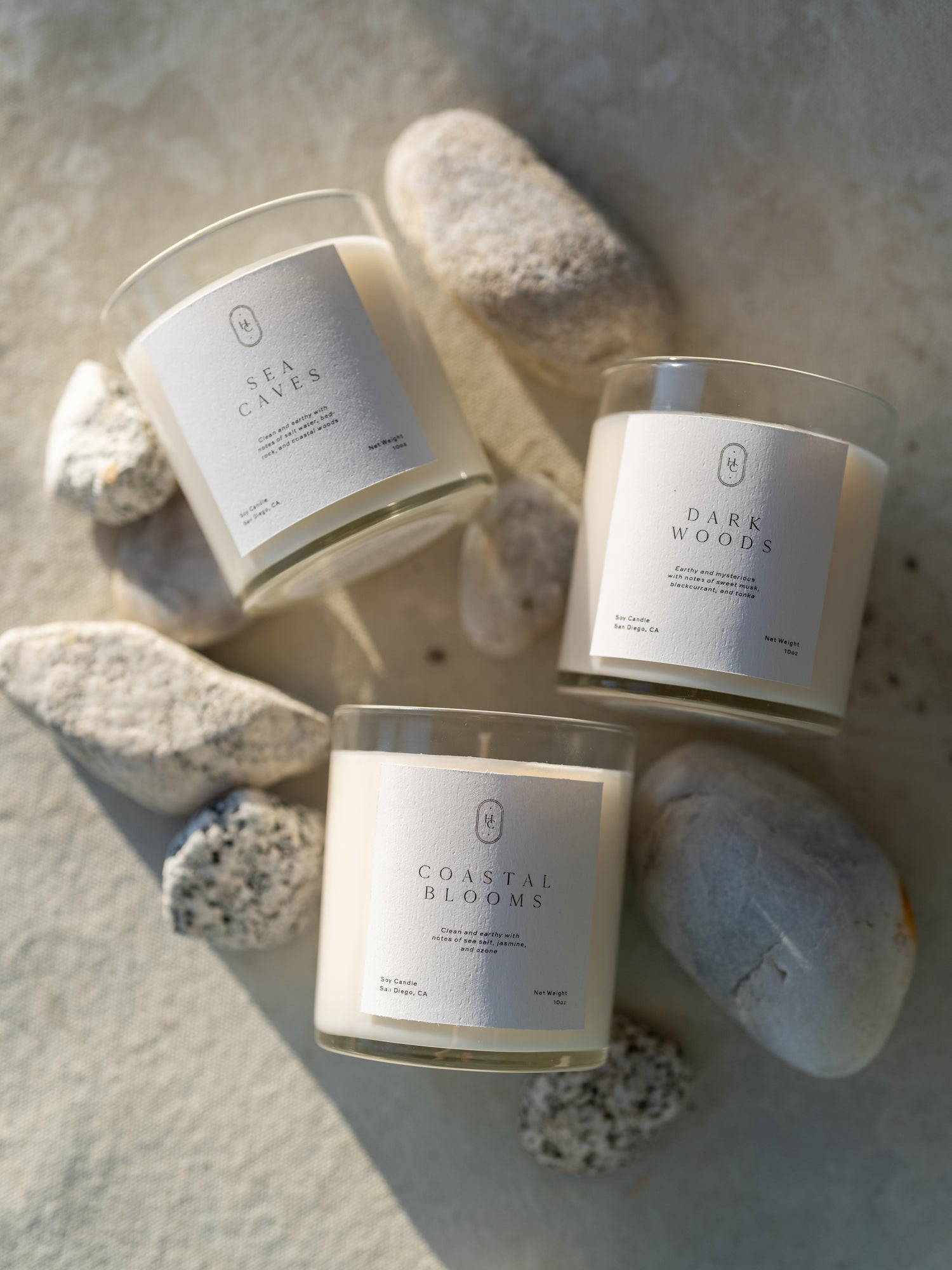 Sea Caves Tumbler Candle