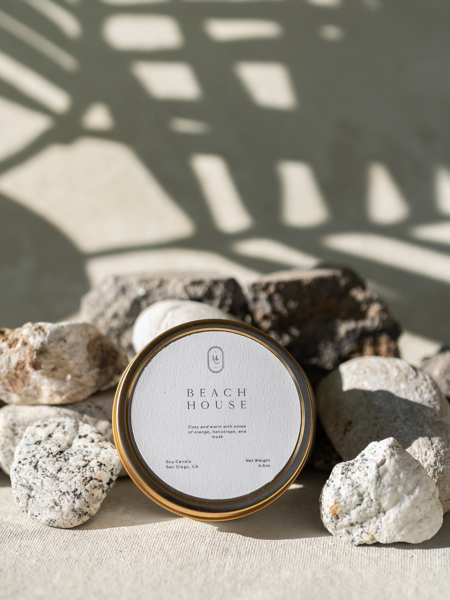 Beach House Travel Candle