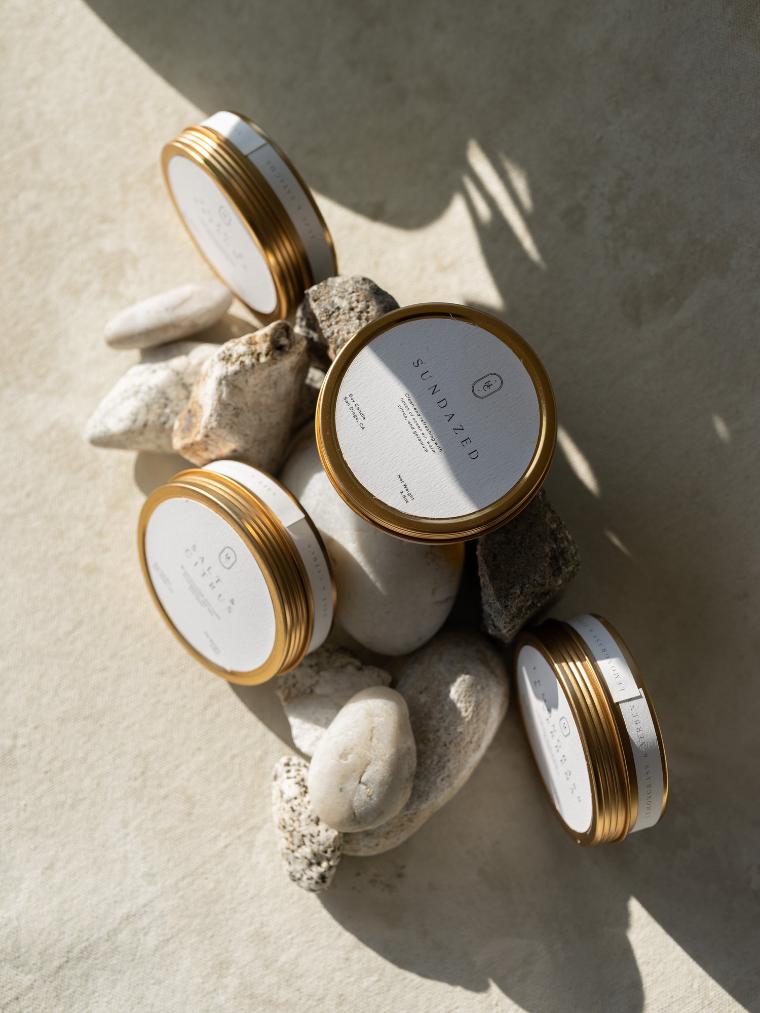 Salt & Citrus Travel Candle