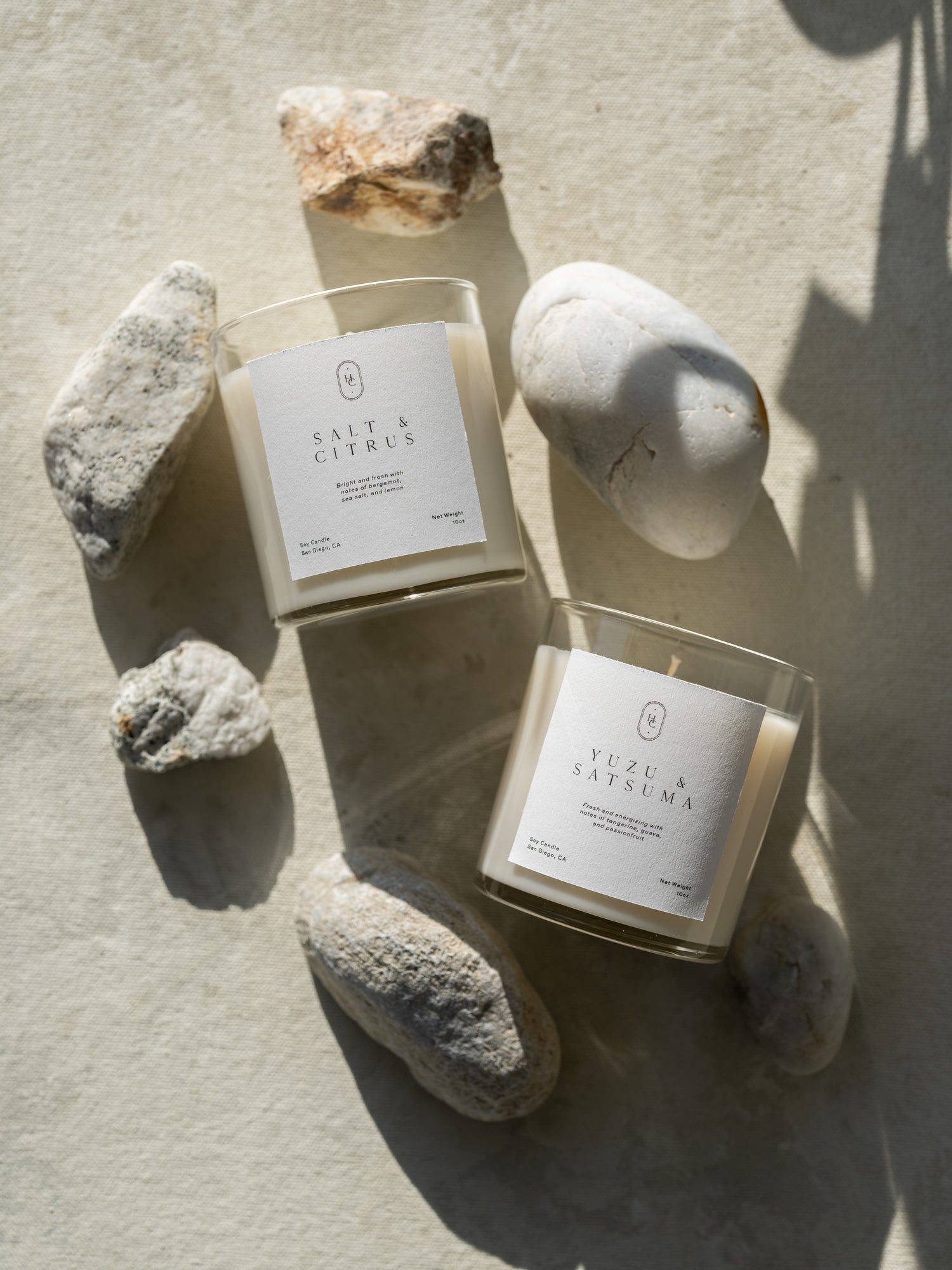 Salt & Citrus Tumbler Candle