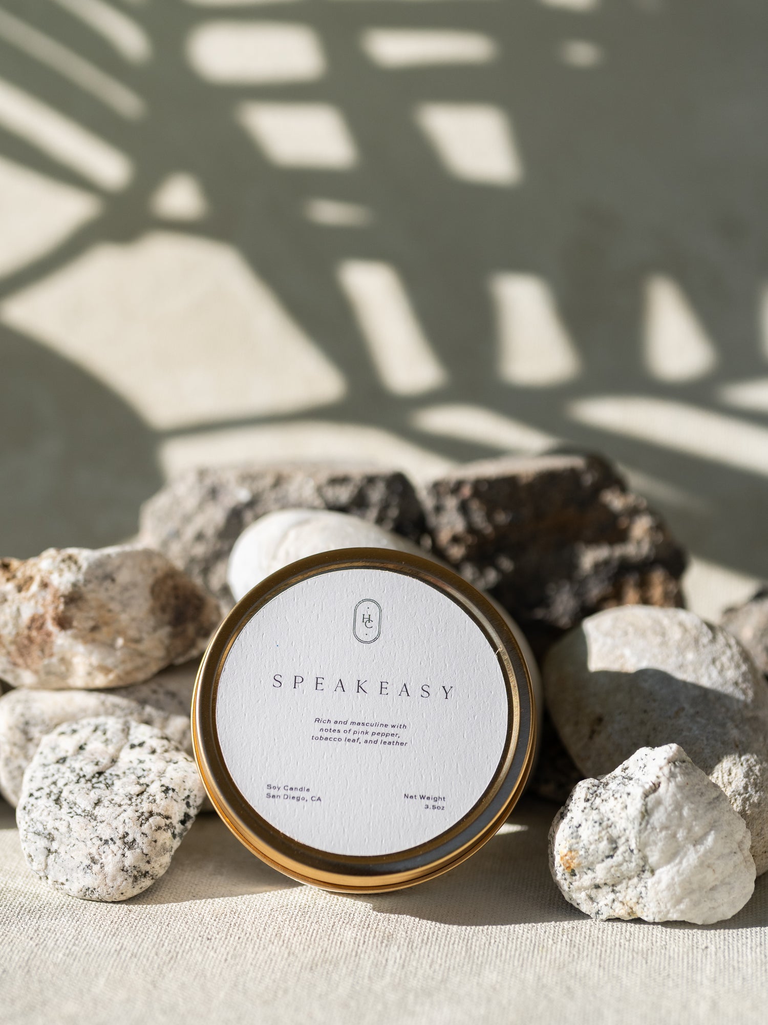 Speakeasy Travel Candle