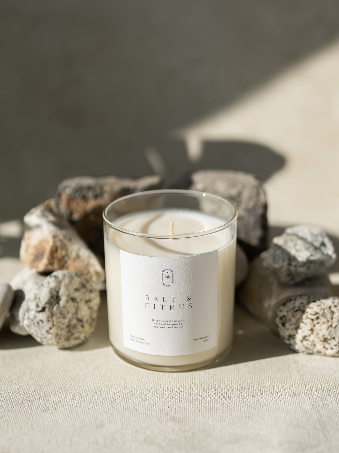 Salt &amp; Citrus Tumbler Candle