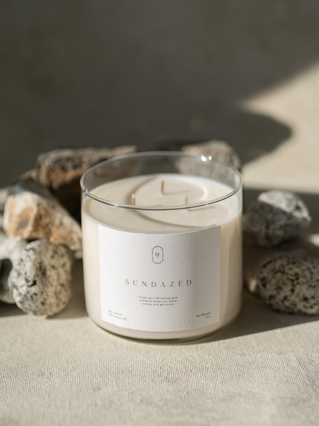 Sundazed 3-Wick Tumbler Candle