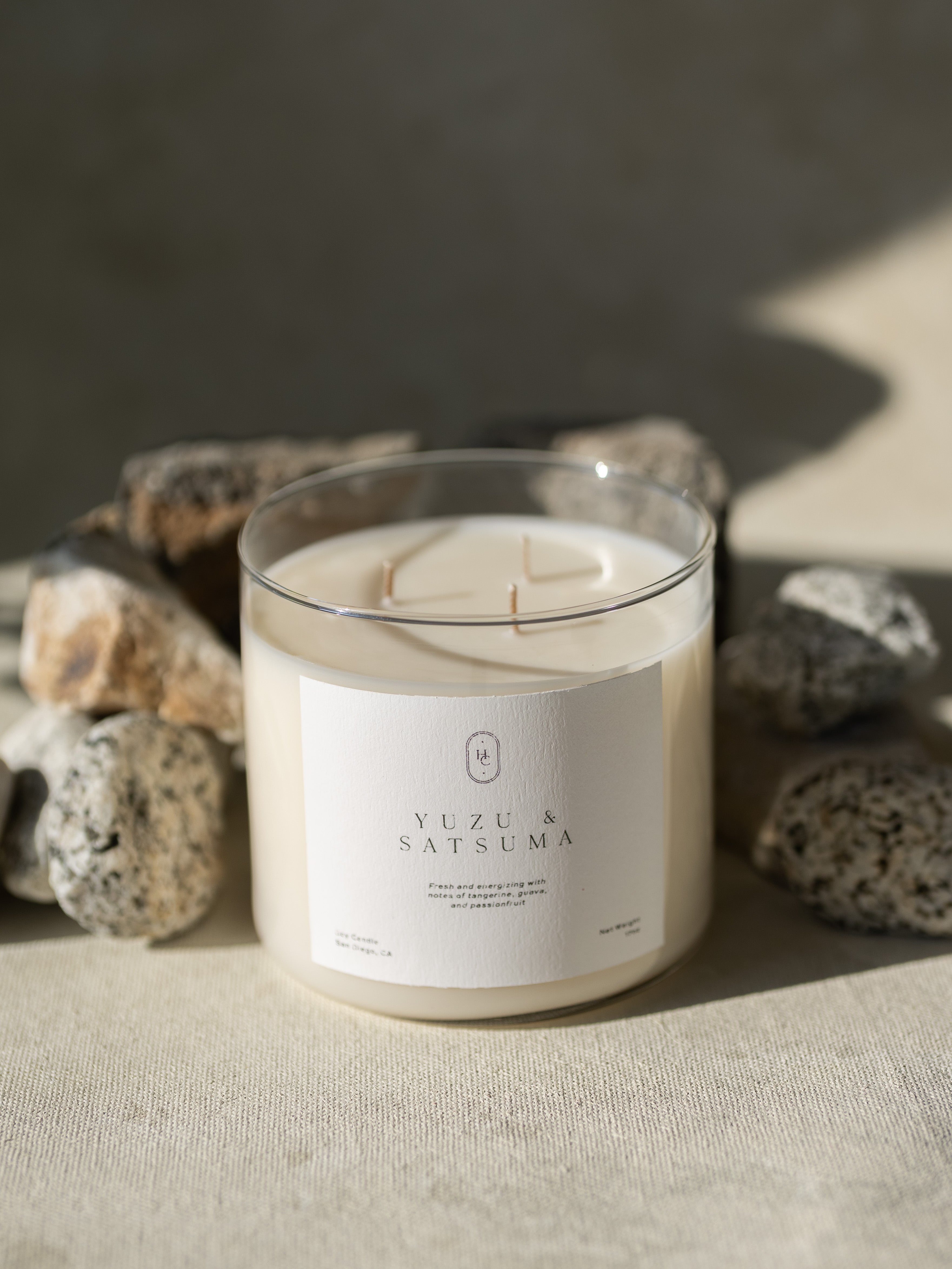 Yuzu &amp; Satsuma 3-Wick Tumbler Candle