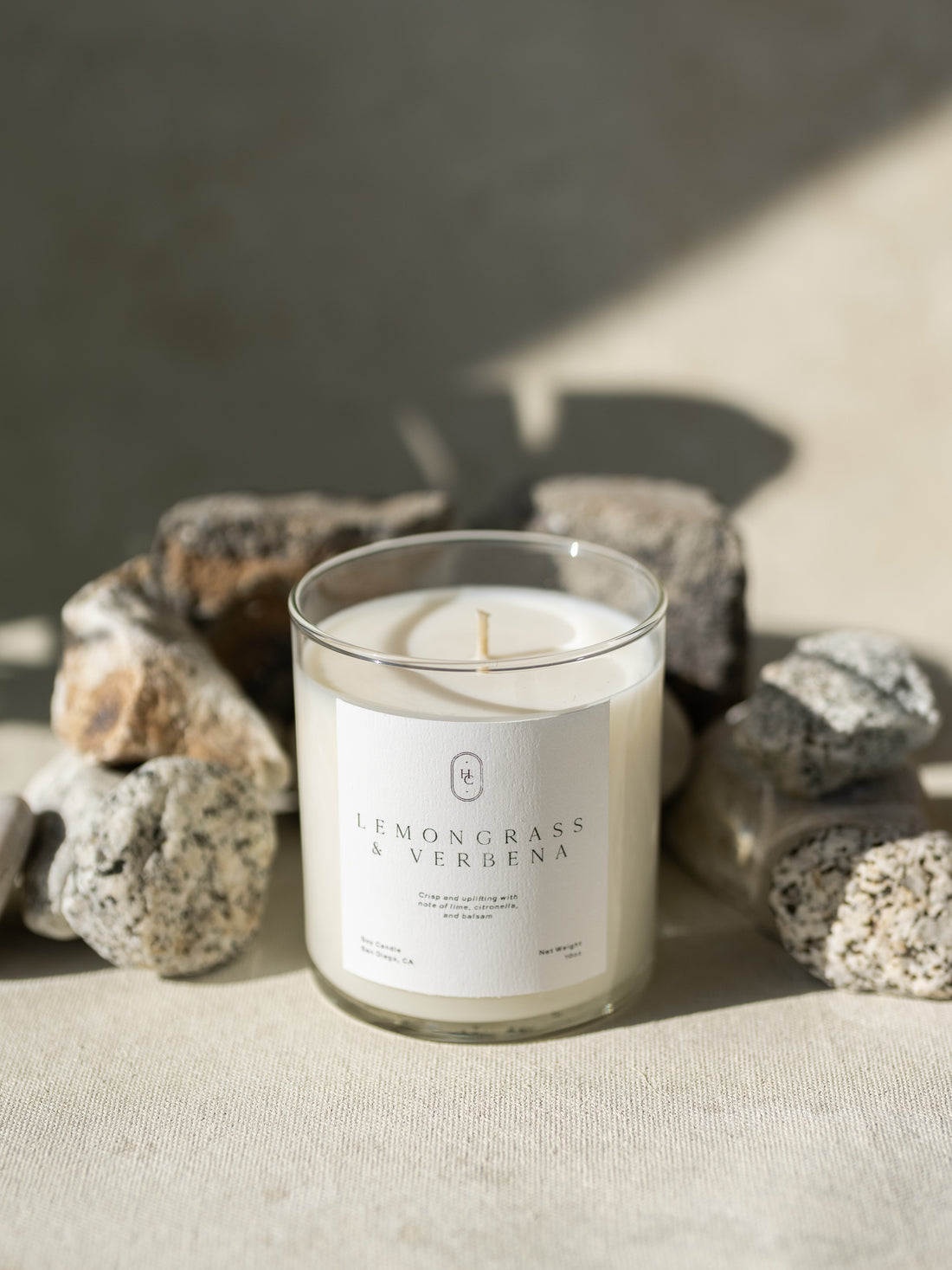 Lemongrass &amp; Verbena Tumbler Candle