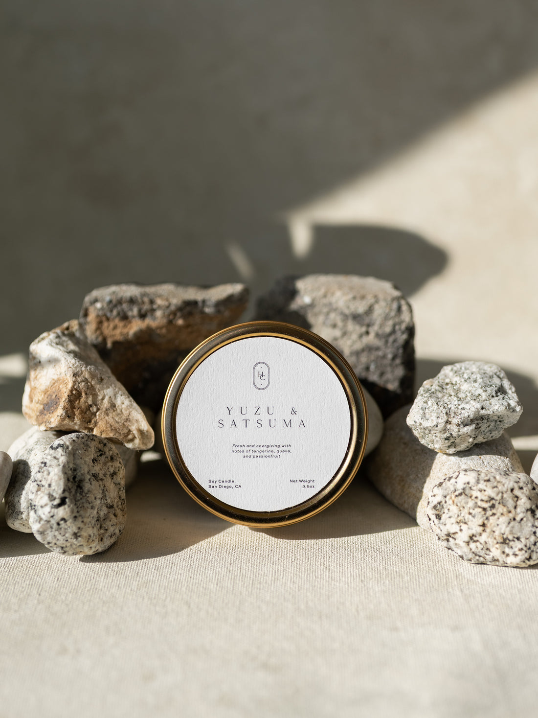 Yuzu &amp; Satsuma Travel Candle