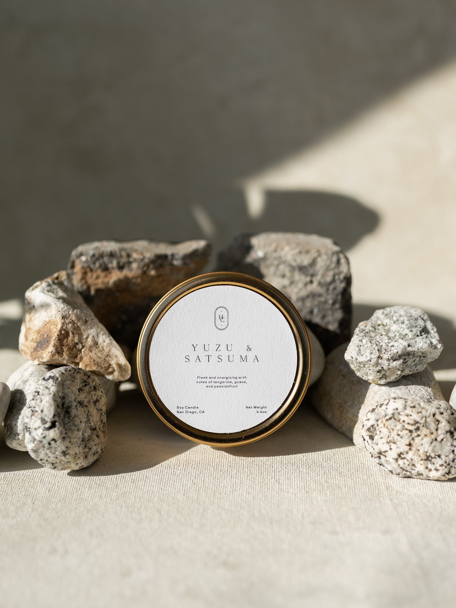 Yuzu &amp; Satsuma Travel Candle